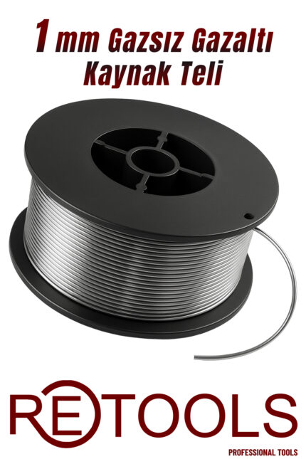 GAZSIZ GAZALTI KAYNAK MAKİNESİ TELİ 1 MM 1KG