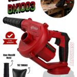 Retools BX1003 Kömürsüz Akülü Üfleme ve Vakum Makinesi (Solo - Bataryasız)